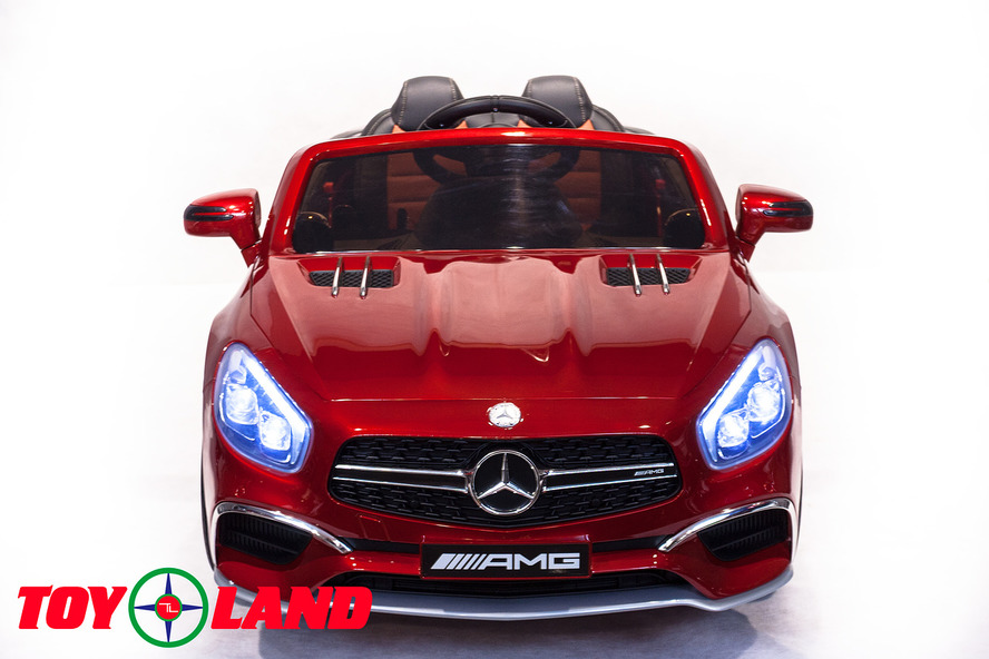 Электромобиль Mercedes-Benz SL65, цвет – красный  